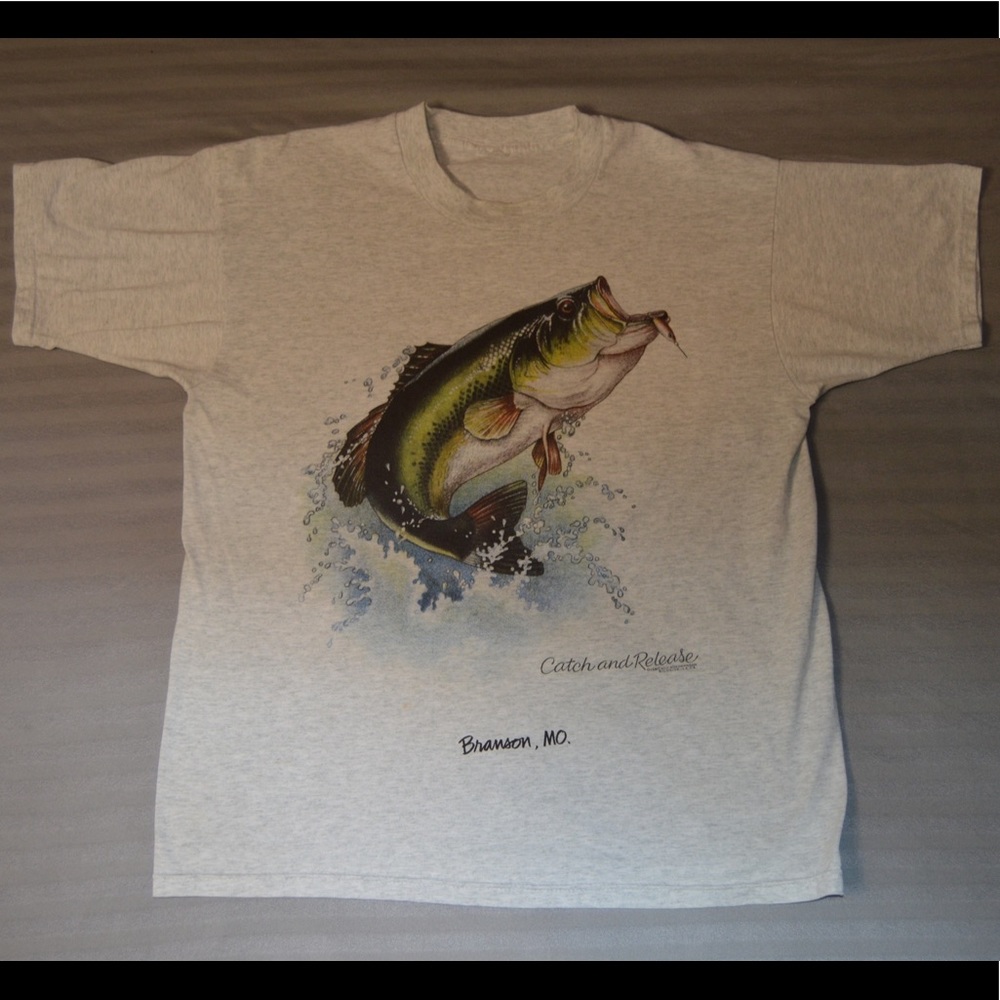 Vintage Bass Fishing Tee!